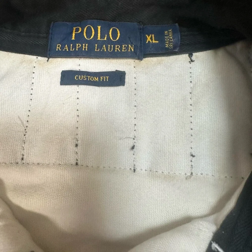 Polo‎ Ralph Lauren Men’s USA #3 Patch Padded Long Sleeve Rugby Shirt Size XL